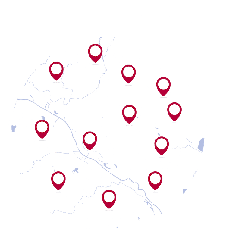 Map Dallas Texas